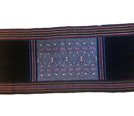 Chitonte Schwarz Shipibo-Decke Chitonte Schwarz Shipibo-Decke – Shipibo Conibo Tücher