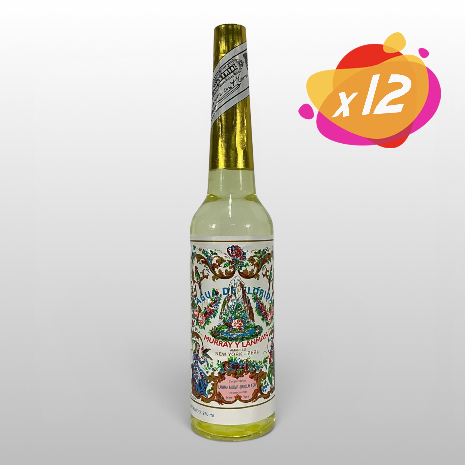 1 Set 12 en 1 Agua de Florida 270 ml 1 Set 12 en 1 Agua de Florida 270 ml – Aguas – Schamanische Duftessenzen & Ritualwässer