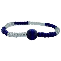 Armband ILDE Yemanja 7 x 7 (Cr.-Az) (1 V) Armband ILDE Yemanja 7 x 7 (Cr.-Az) (1 V) – Armbänder Orishas